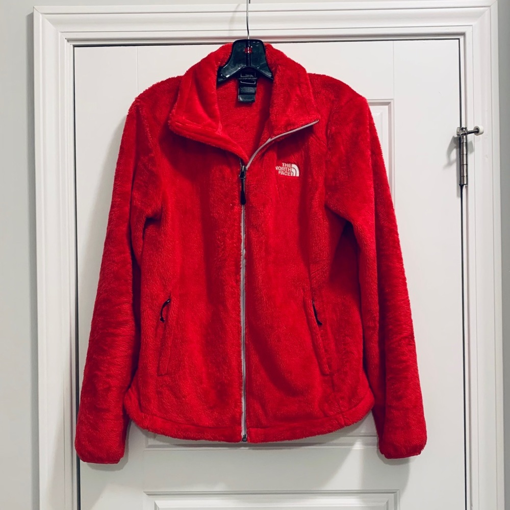 North Face Osito Fleece Jacket - Red